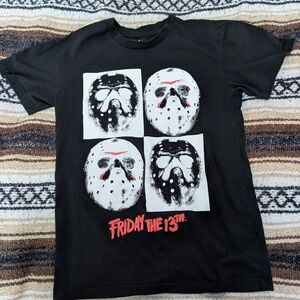 Friday the 13th Black Graphic T-Shirt